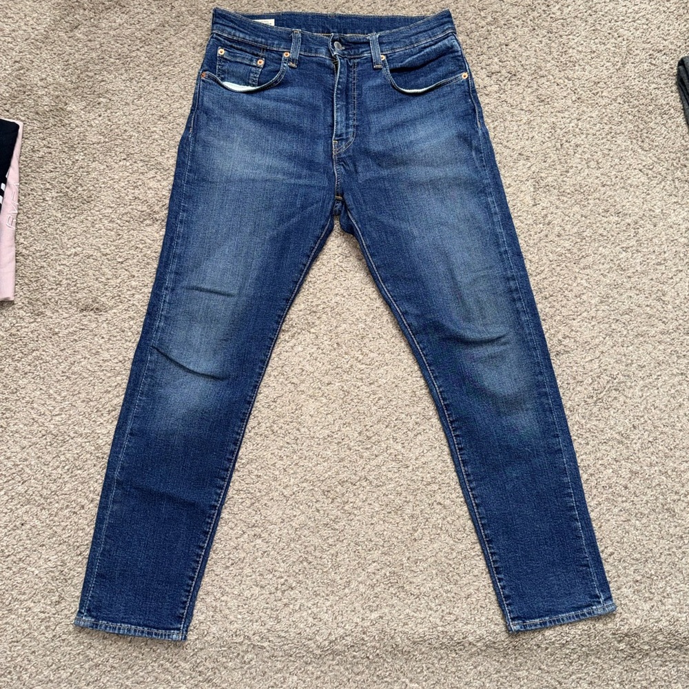Levi's 512 Men's Slim Fit Premium Denim Jeans Selvedge